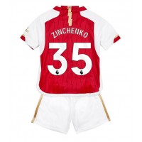 Arsenal Oleksandr Zinchenko #35 Hemmatröja Barn 2023-24 Kortärmad (+ Korta byxor)